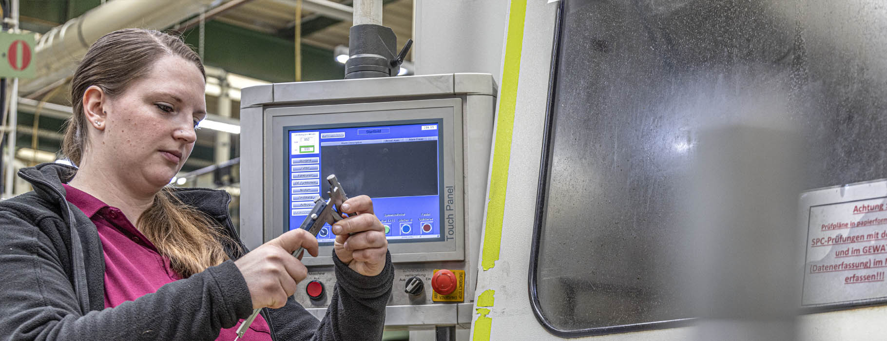 Arbeitsbereich der Firma